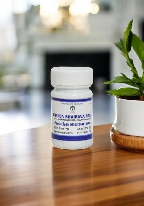 Ayurveda Ananda Bhairava Rasa (Tab.) 10 Gm
