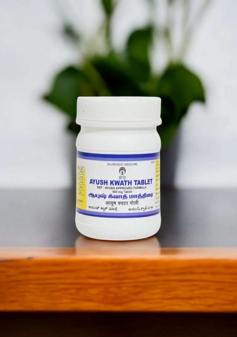Ayurveda Ayush Kwath Tablet 100 Nos - Indya