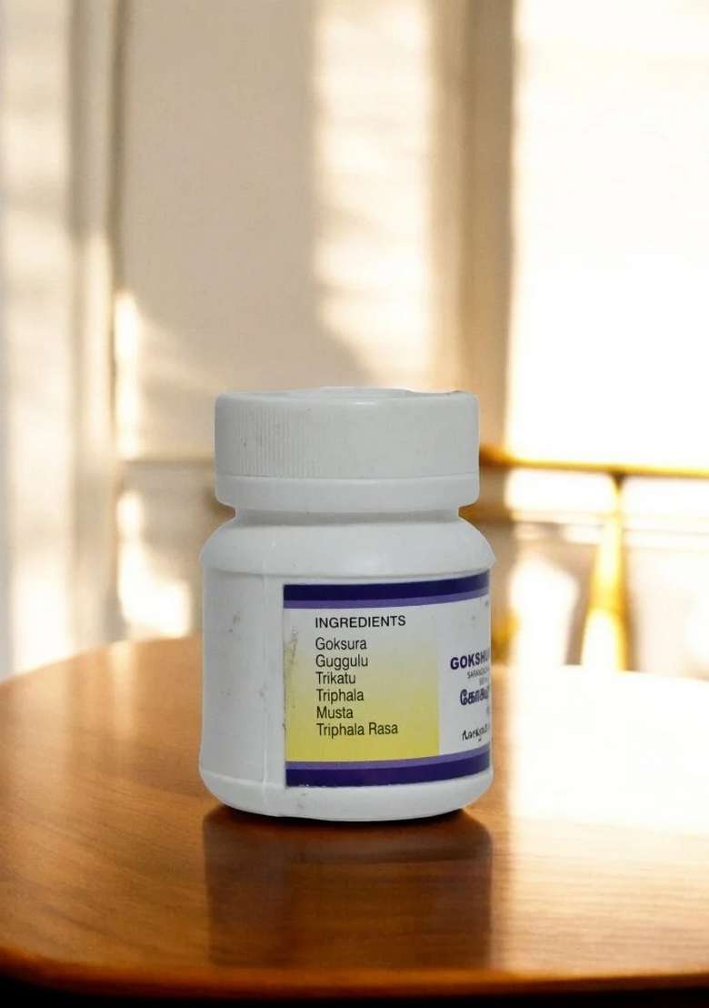 Ayurveda Gokshuradi Guggulu 50 Nos - Indya