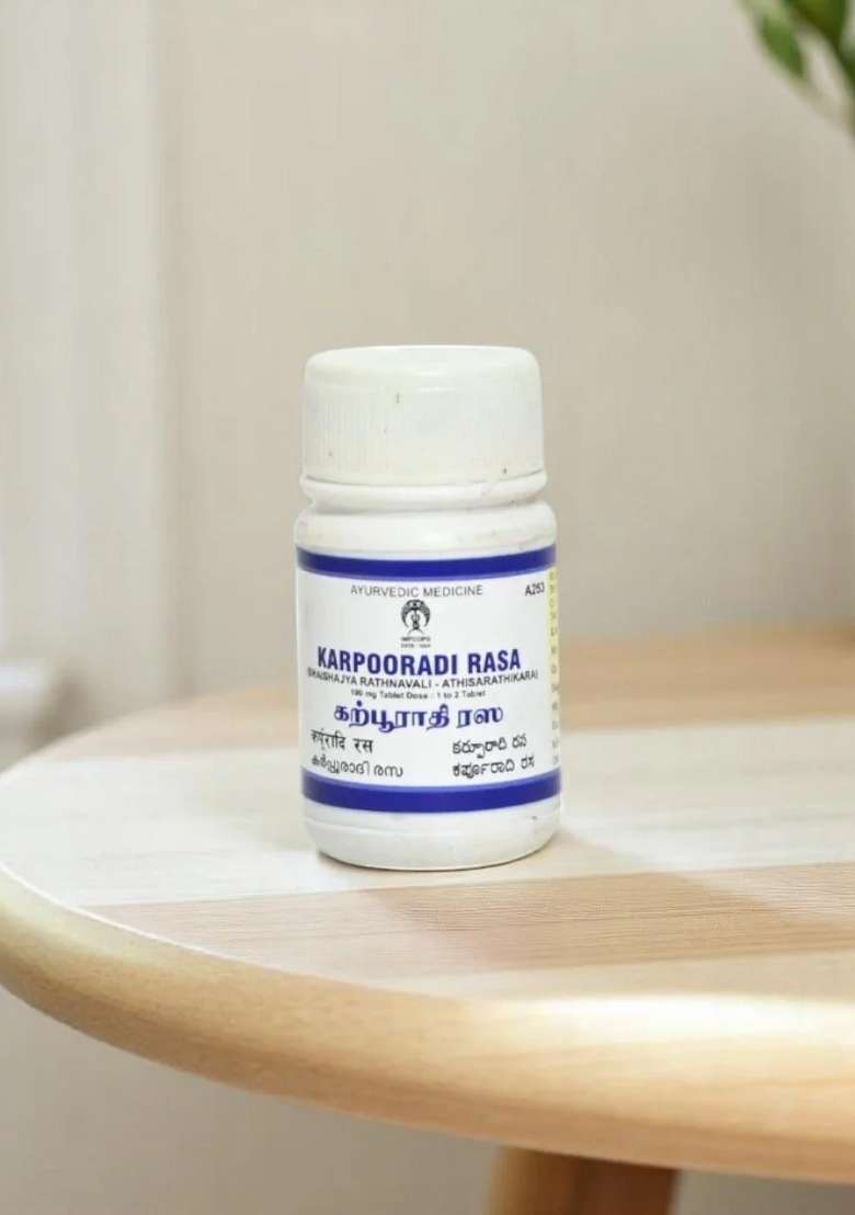 Ayurveda Karpooradi Rasa (Tablets) 10 Gm - Indya