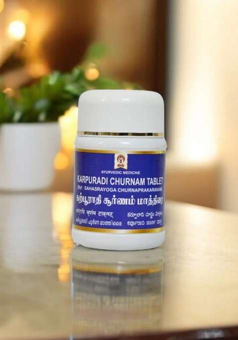 Ayurveda Karpuradi Churnam Tablet 100 Nos