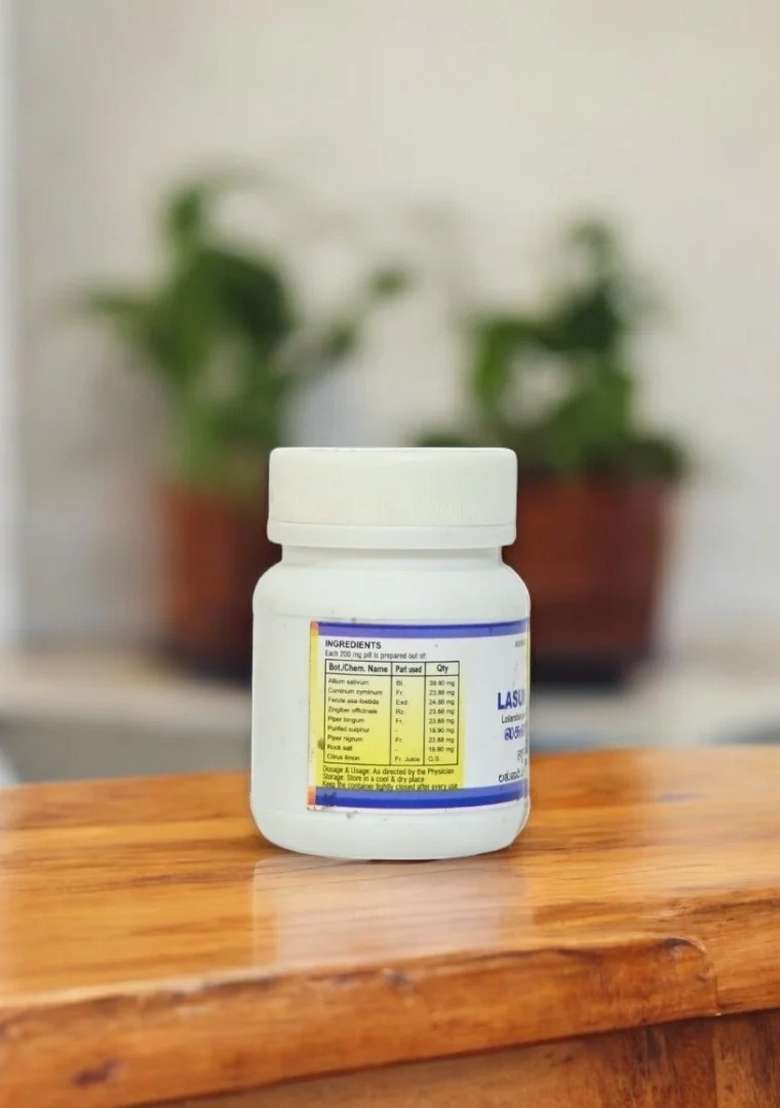 Ayurveda Lasunadivati 50 Gm - Indya