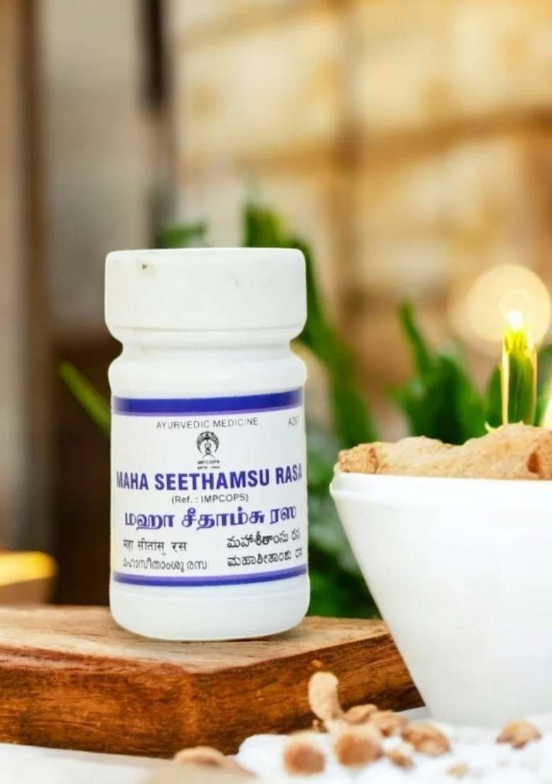 Ayurveda Maha Seethamsu Rasa (Tablets) 10 Gm - Indya