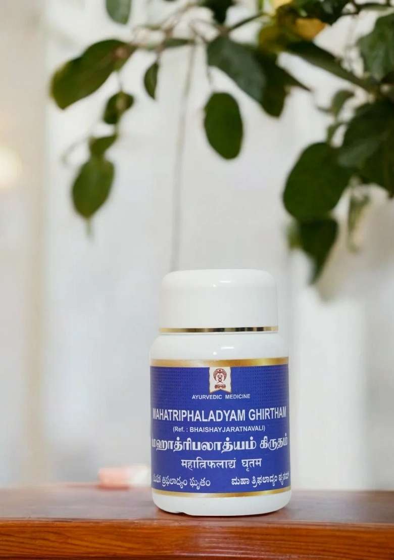 Ayurveda Maha Thriphaladyam Ghritham 100 Gm - Indya