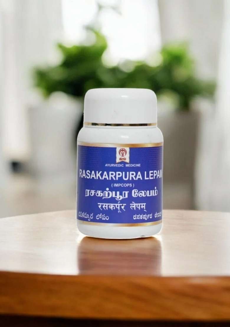 Ayurveda Rasa Karpura Lepam 50 Gm - Indya