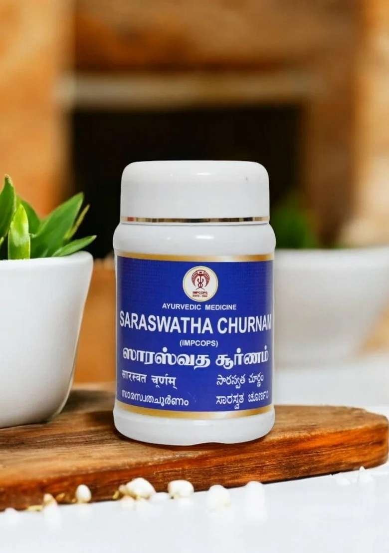 Ayurveda Saraswatha Churnam 100 Gm - Indya