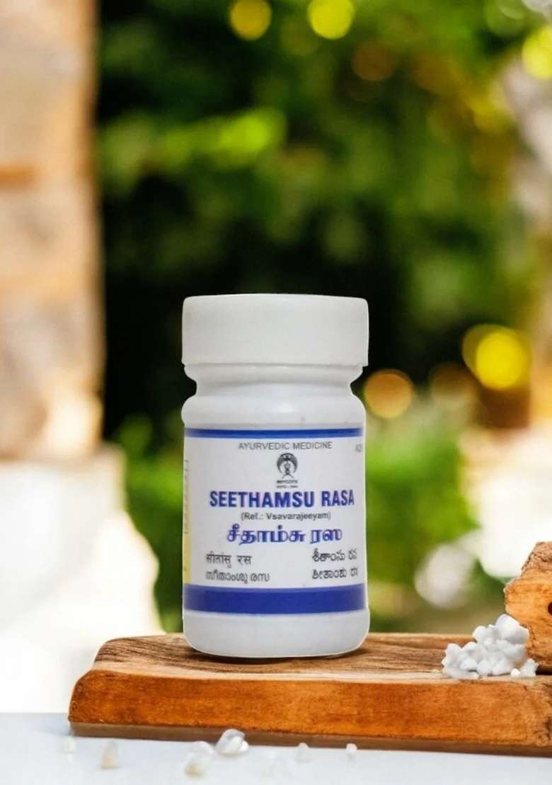 Ayurveda Seethamsu Rasa (Tab.) 10 Gm - Indya