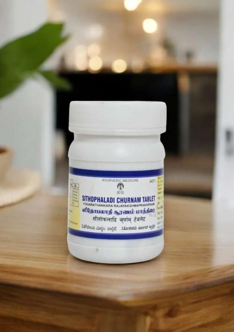 Ayurveda Sithophaladi Churnam Tablet 100 Nos - Indya