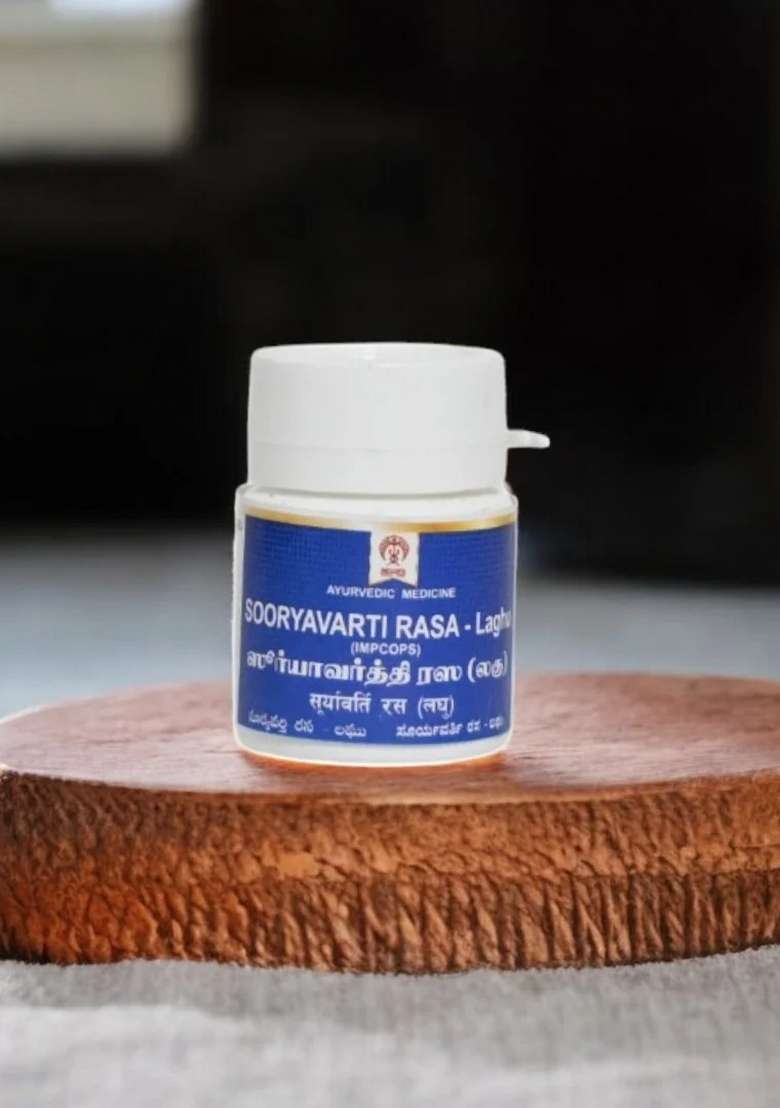 Ayurveda Sooryavarta Rasa-Laghu (Tab.) 10 Gm - Indya