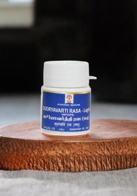Ayurveda Sooryavarta Rasa-Laghu (Tab.) 10 Gm