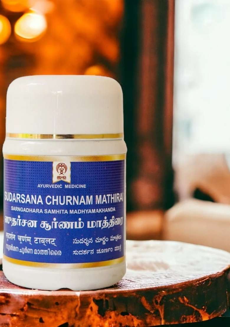 Ayurveda Sudarsana Churnam Tablet 100 Nos - Indya