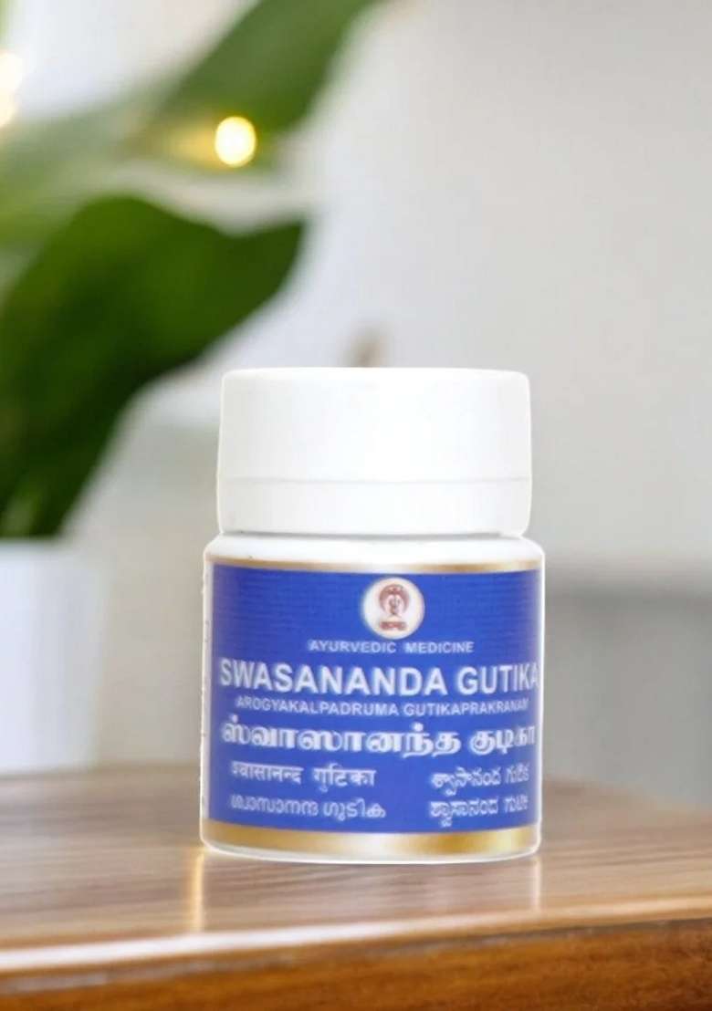Ayurveda Swasanandha Gutika (Tab.) 10 Gm - Indya