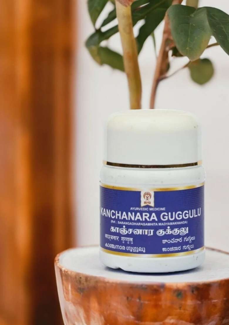 Ayurveda Kanchanara Guggulu 50 Nos - Indya