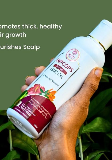 Herbal Herbal Hair Oil + Anti-Hairfall Shampoo With Conditioner