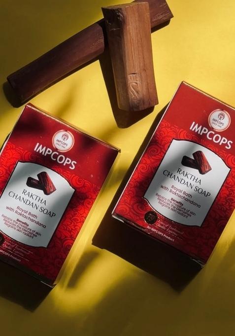 Herbal Impcops Raktha Chandan Soap, 75 Gms