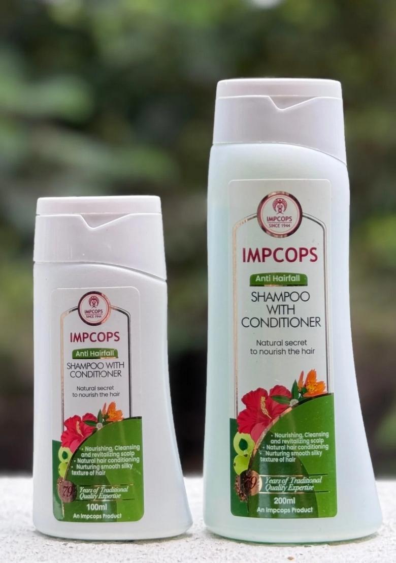 Herbal Impcops Shampoo With Conditioner For Anti Hairfall