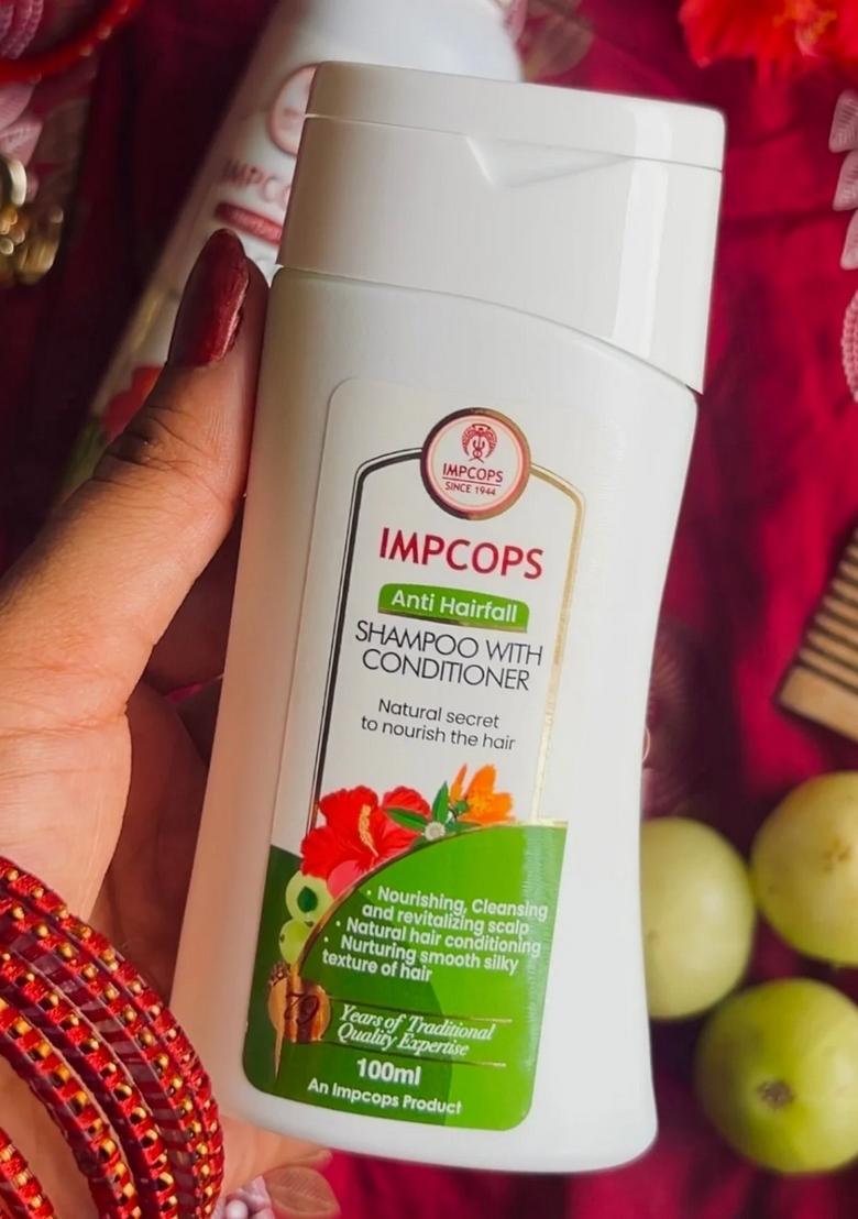 Herbal Impcops Shampoo With Conditioner For Anti Hairfall