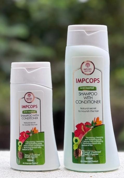 Herbal Impcops Shampoo With Conditioner For Anti Hairfall