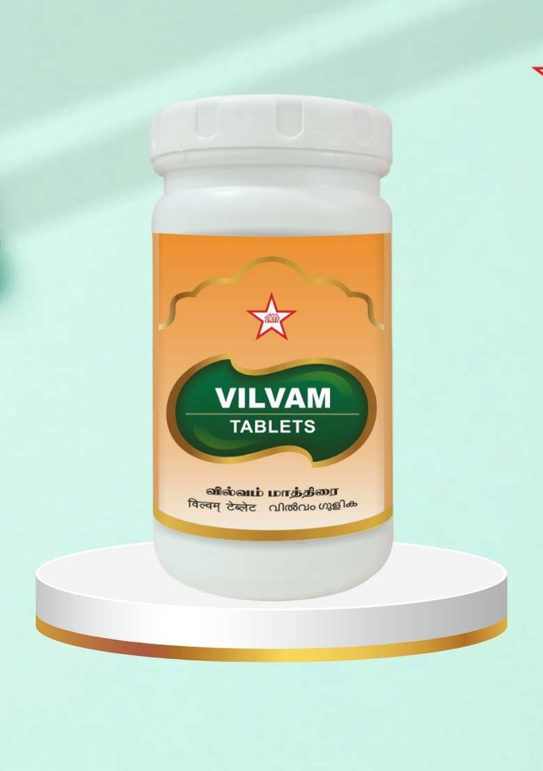 Skm Siddha And Ayurvedha Vilvam Tablet - 500Nos(500Mgm) - Indya