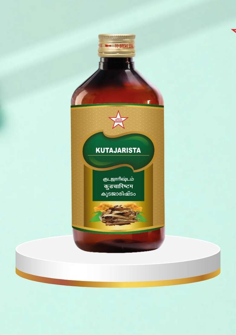 Skm Siddha And Ayurvedha Kutajarishta - 450Ml - Indya