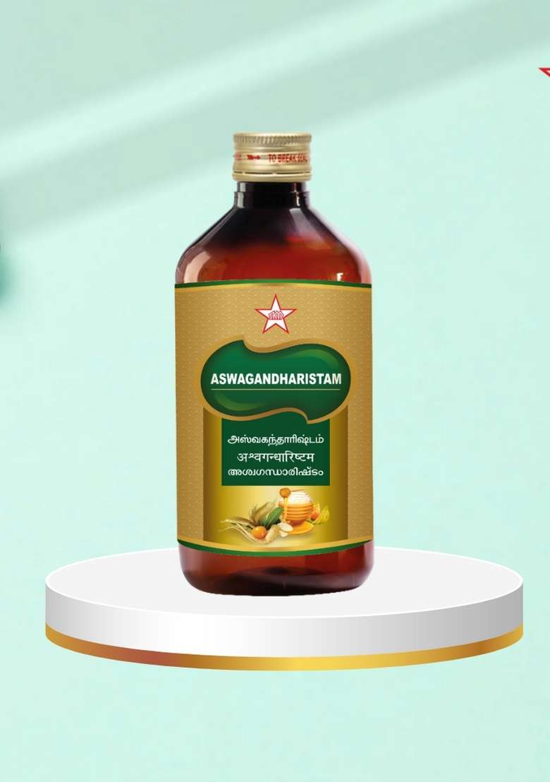 Skm Siddha And Ayurvedha Aswagandharishtam - 450Ml - Indya