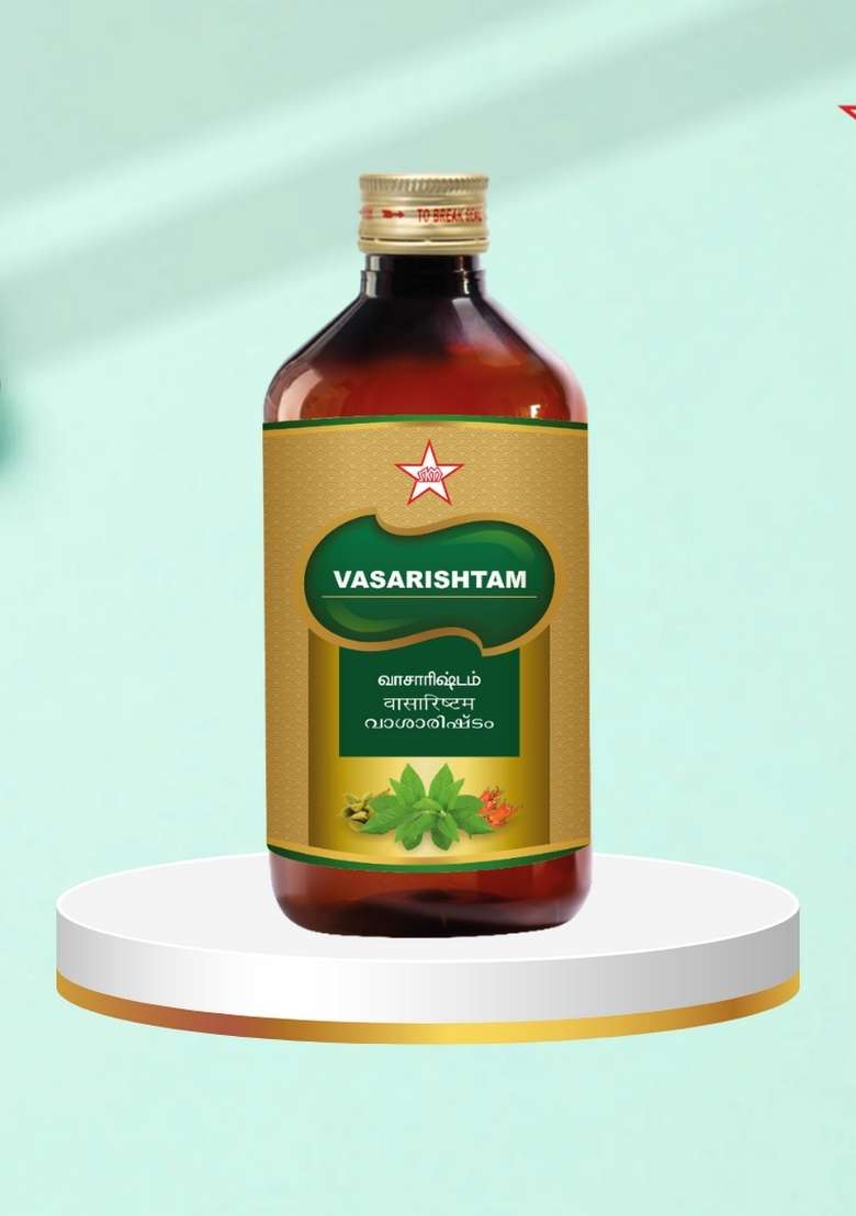 Skm Siddha And Ayurvedha Vasakasavam/Vasaristam - 450Ml - Indya