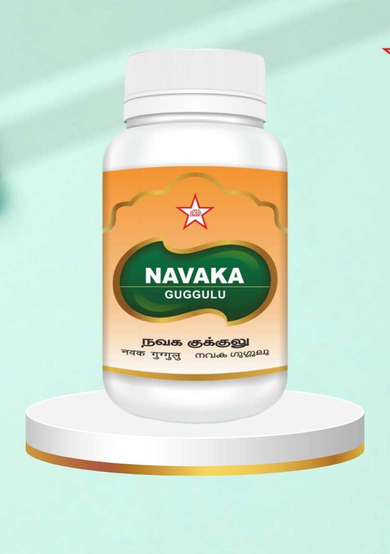 Skm Siddha And Ayurvedha Navaka Guggulu - 100Nos(500Mgm) - Indya