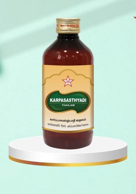 Skm Siddha And Ayurvedha Karpasasthyadi Thailam - 200Ml