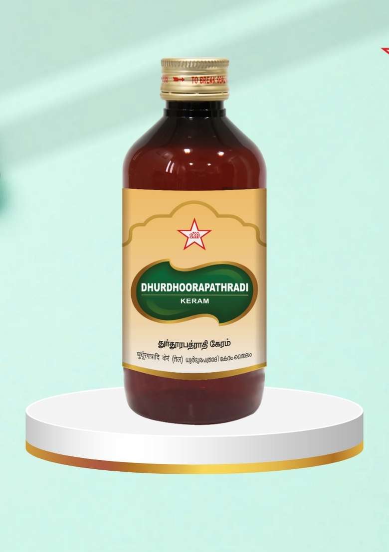 Skm Siddha And Ayurvedha Dhurdhoorapathradi Keram - 200Ml - Indya