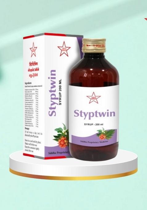 Skm Siddha And Ayurvedha Styptwin Syrup - 200Ml
