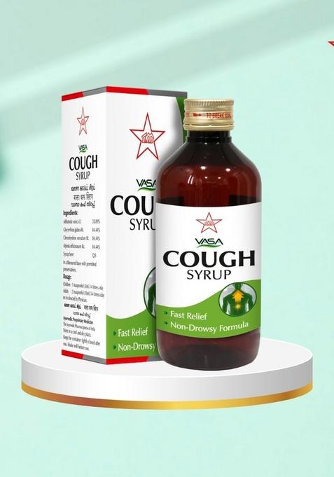 Skm Siddha And Ayurvedha Vasa Cough Syrup - 100Ml