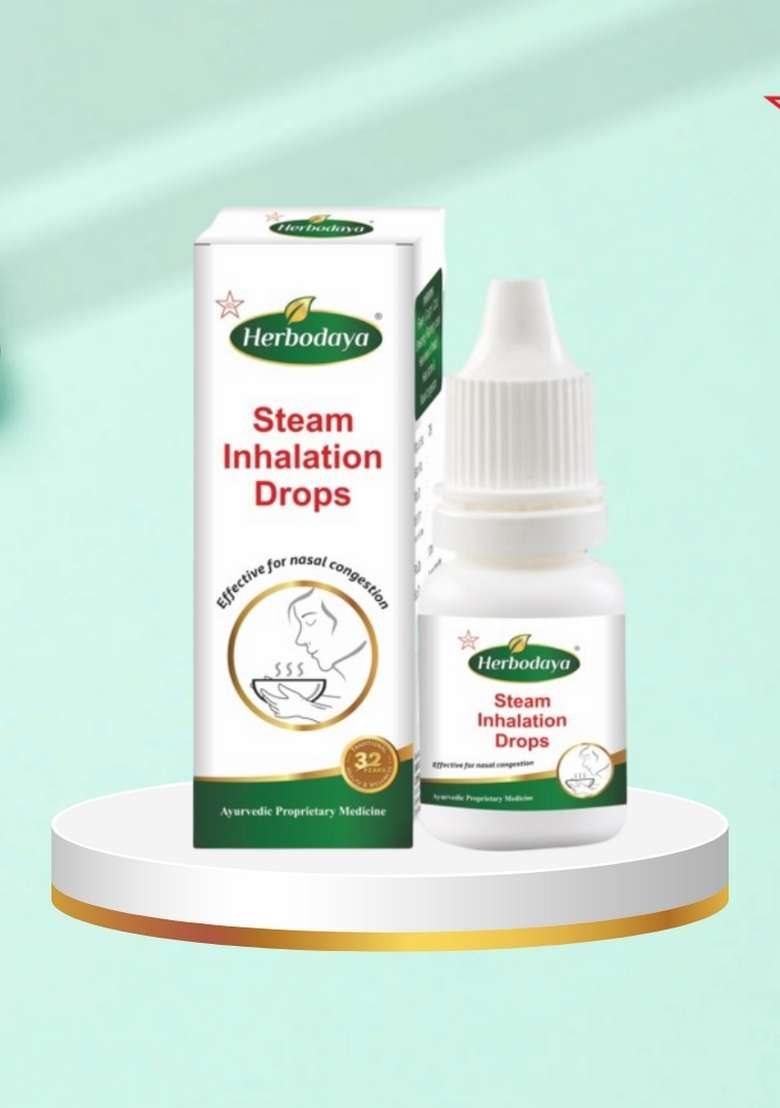 Skm Siddha And Ayurvedha H.Steam Inhalation Drops - 10Ml - Indya