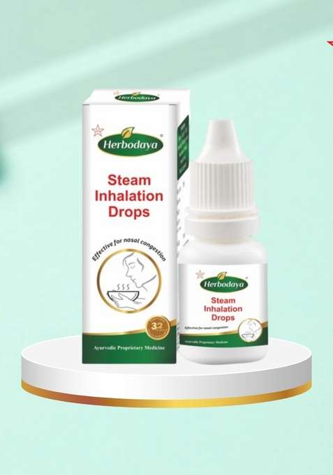 Skm Siddha And Ayurvedha H.Steam Inhalation Drops - 10Ml