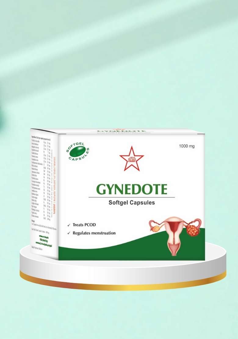Skm Siddha And Ayurvedha Gynedote Softgel Capsules - (10X10) 100Nos (1000Mgm) - Indya