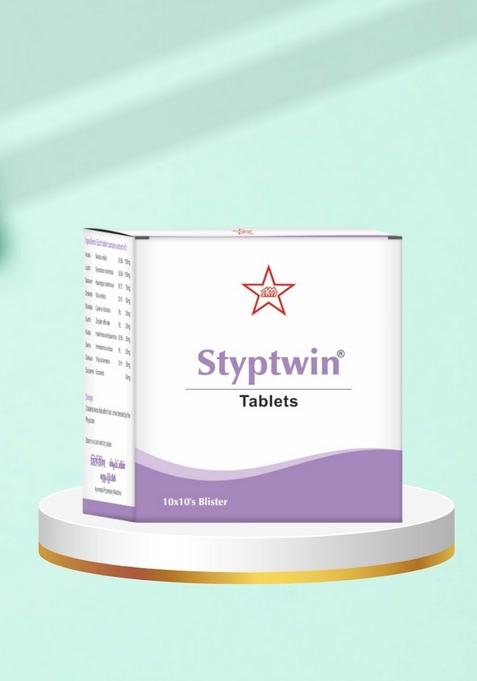 Skm Siddha And Ayurvedha Styptwin Tablet - (10X10) 100Nos (575Mgm)