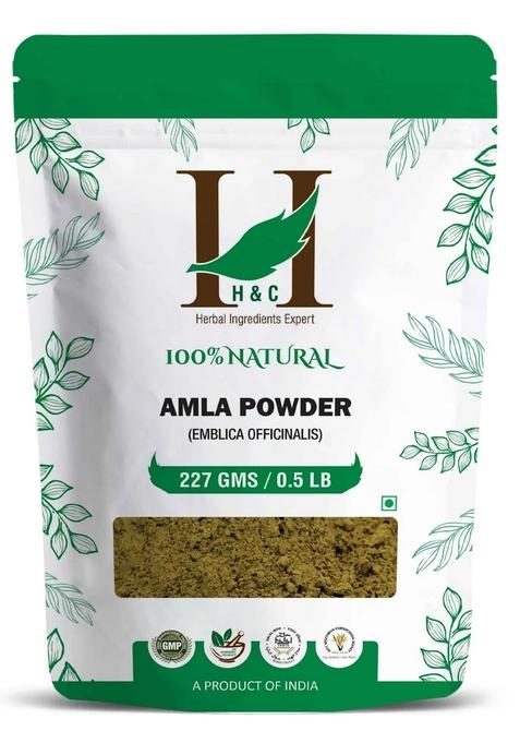 Healthnwellness H&C Natural Amla Powder 100Gm - Hair Growth & Immunity Booster