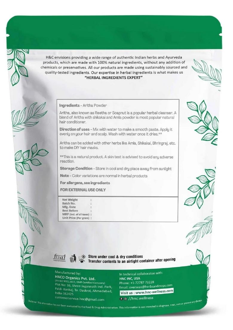 Healthnwellness H&C Natural Aritha Powder 100Gm