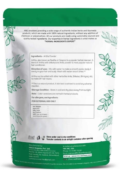 Healthnwellness H&C Natural Aritha Powder 100Gm
