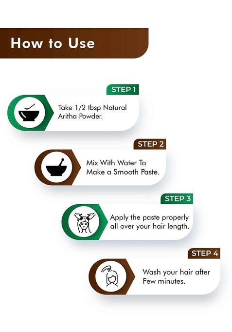 Healthnwellness H&C Natural Aritha Powder 100Gm