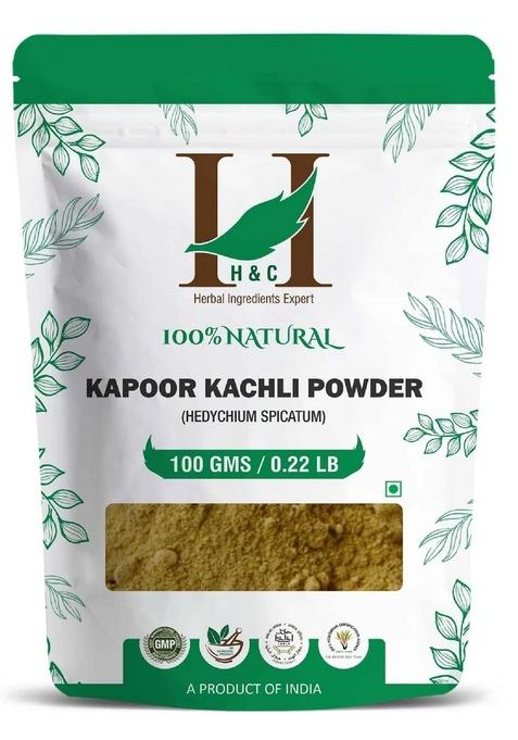 Healthnwellness H&C Natural Kapoor Kachli Powder 100Gm - Strengthens Hair Roots & Controls Dandruff