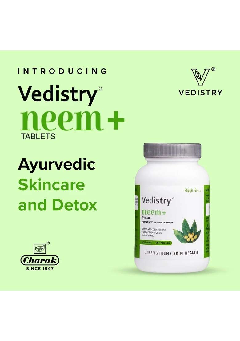 Charak Vedistry Neem+ Pack Of 1 - Indya