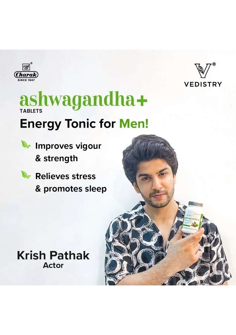 Charak Vedistry Ashwagandha+ Pack Of 1 - Indya