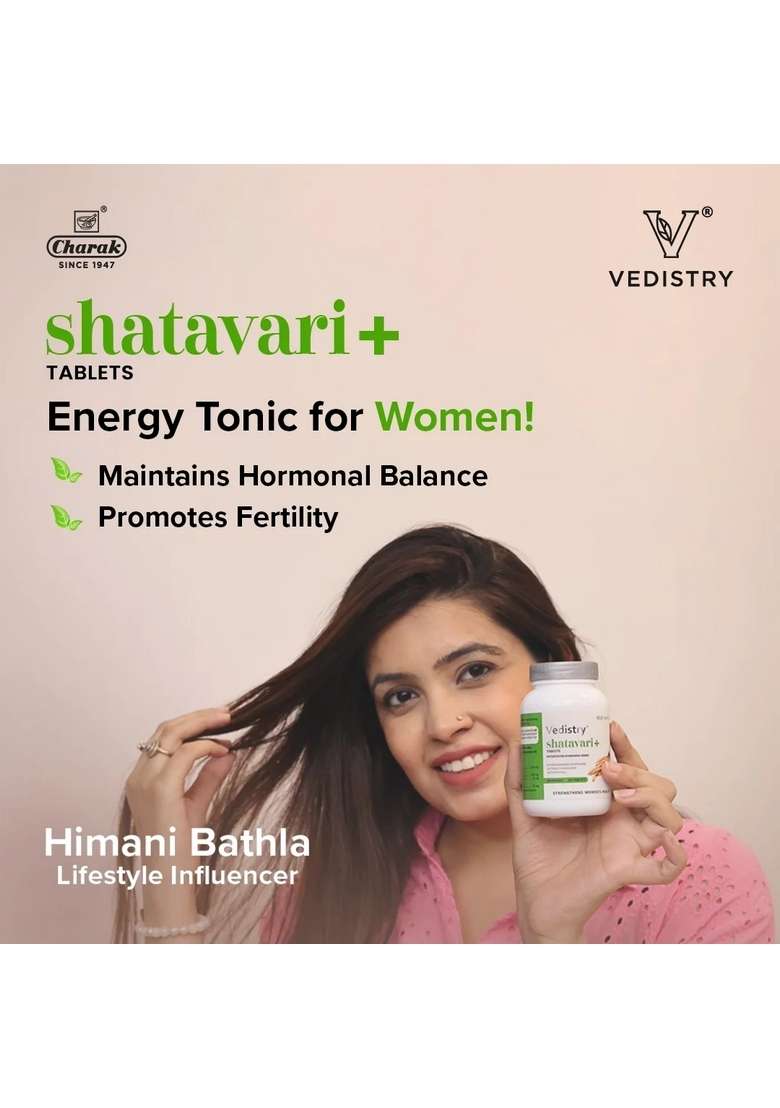 Charak Vedistry Shatavari+ Pack Of 1 - Indya
