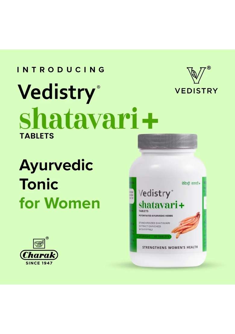 Charak Vedistry Shatavari+ Pack Of 1 - Indya