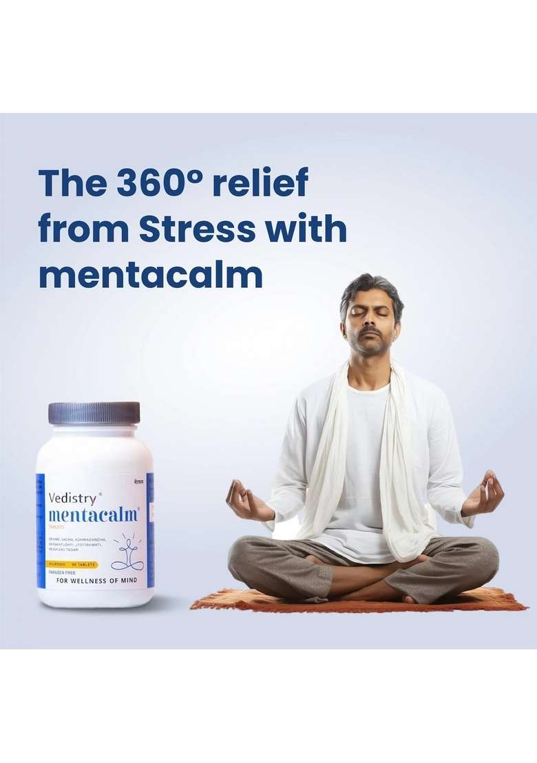 Charak Mentacalm Tablets Pack Of 1 - Indya