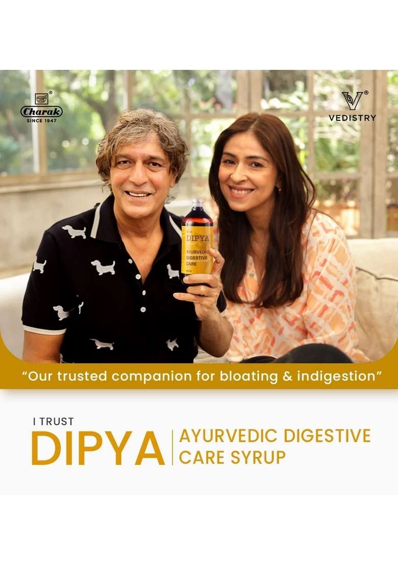 Charak Dipya Syrup Ayurvedic Digestive Care Pack Of 1 - Indya