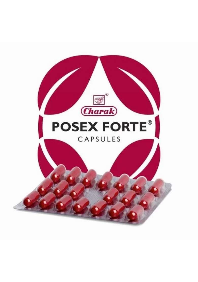 Charak Posex Forte Capsule Pack Of 1 - Indya