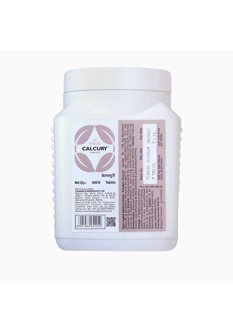 Charak Calcury Tablet Pack Of 1 - Indya