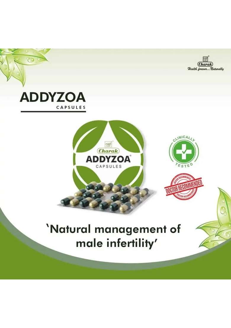 Charak Addyzoa Capsule Pack Of 1 - Indya