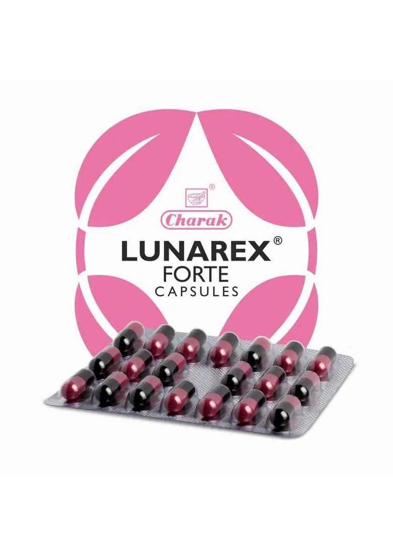 Charak Lunarex Forte Capsule Pack Of 1 - Indya